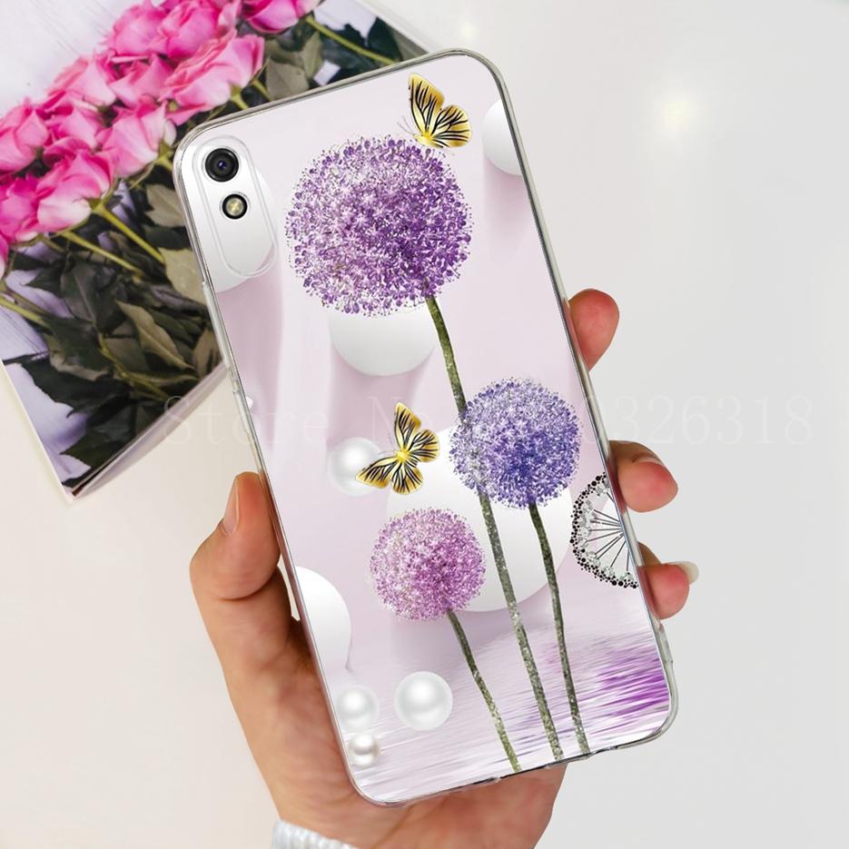 For Xiaomi Redmi 9A Case Stylish Painted Cover Soft Silicone Phone Case For Xiaomi Redmi 9AT 9A Redmi9A Back Cover 6.53'' Bumper