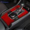 Top Suede Trim LHD RHD Sticker For Mazda 3 Axela      2024 2025 Car Central Console Gear Shift Panel