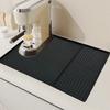 Wear-resistant Silicone Coffee Machine Mat Non-Slip Countertop Protector Mat  Kitchen