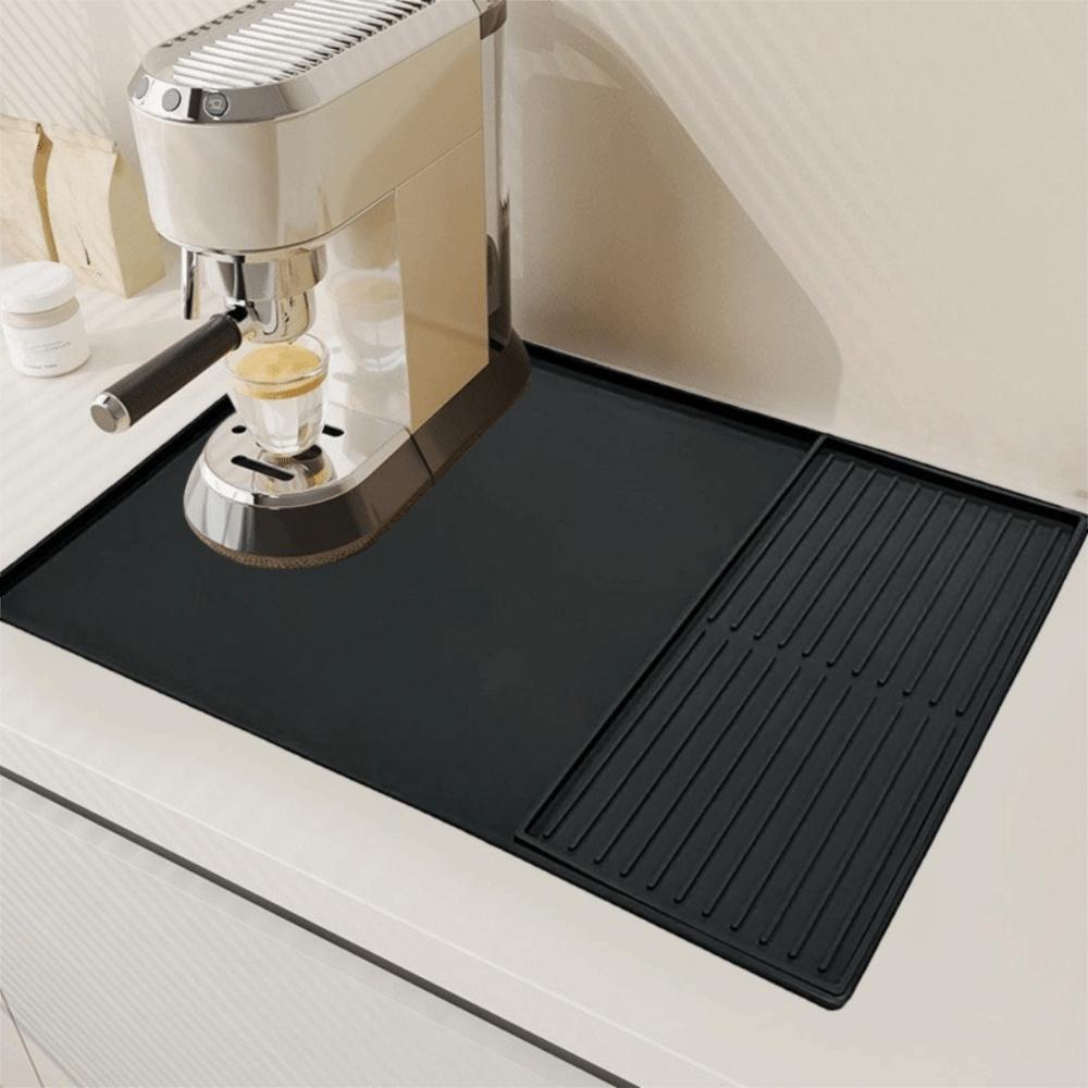 Wear-resistant Silicone Coffee Machine Mat Non-Slip Countertop Protector Mat  Kitchen