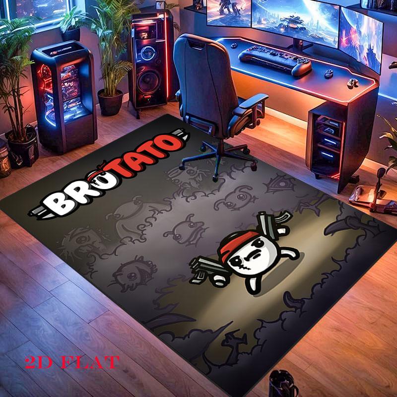 Brotato Carpet Rug for Living Room Bedroom Home Sofa Decoration,Kids play Nonslip Floor Mat