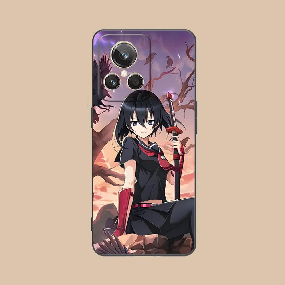 Akame Kurome Matte TPU Mobile Phone Case for Realme GT 8 Neo Pro C75 73 71 C67 65 C55 53 C35 31 C20 15 Colorful Cover