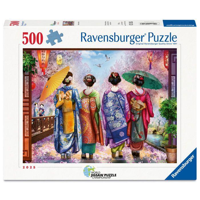 Ravensburger - Puzzle 500 pièces - Promenade fleurie - Adultes et enfants dès 12 ans - Puzzle de qualité supérieure - 12001702