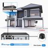 Techage 8-канальный 5-мегапиксельный HD POE NVR комплект камеры безопасности система видеонаблюдения двустороннее аудио AI обнаружение лица наружное видеонаблюдение набор IP-камер