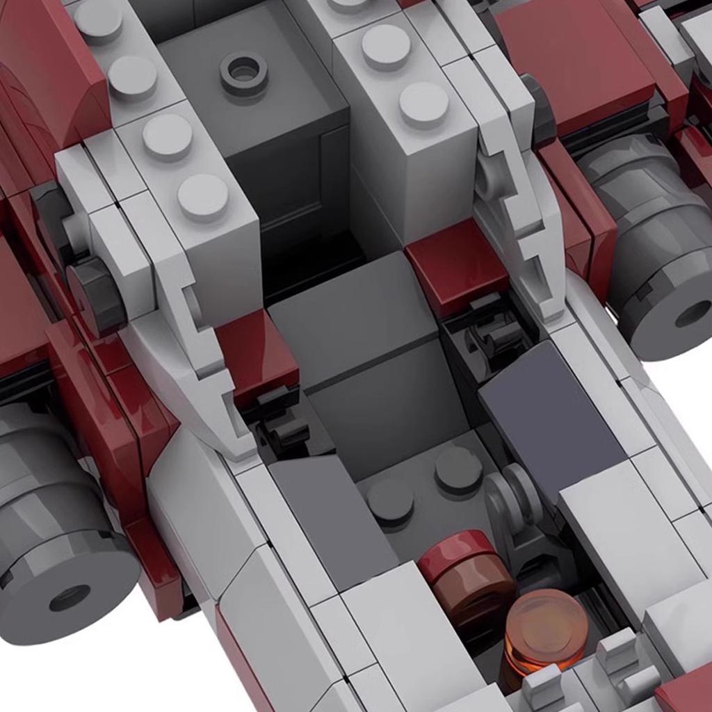 Space Radiants Pillar BC1 Fighters Building Blocks Set for No Mans Sky Airplane Aircraft Bricks Toy Children Birthday Gift