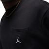 Jordan As M J Ess Winter Long Sleeve Top Solid Logo Crew Neck Sports T-Shirt Men Tops Black DV1586-010
