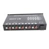 Car Audio Equalizer Adjustable 5 Bands Precise Tuning EQ Tuning Crossover Amplifier Graphic Equalizer
