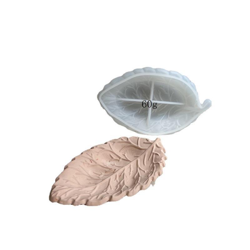 Листовая пластина, силиконовая форма, листовая пластина, лоток для хранения, гипсовая форма для капель, клейкая форма для хранения раковины, формы для цветочных горшков