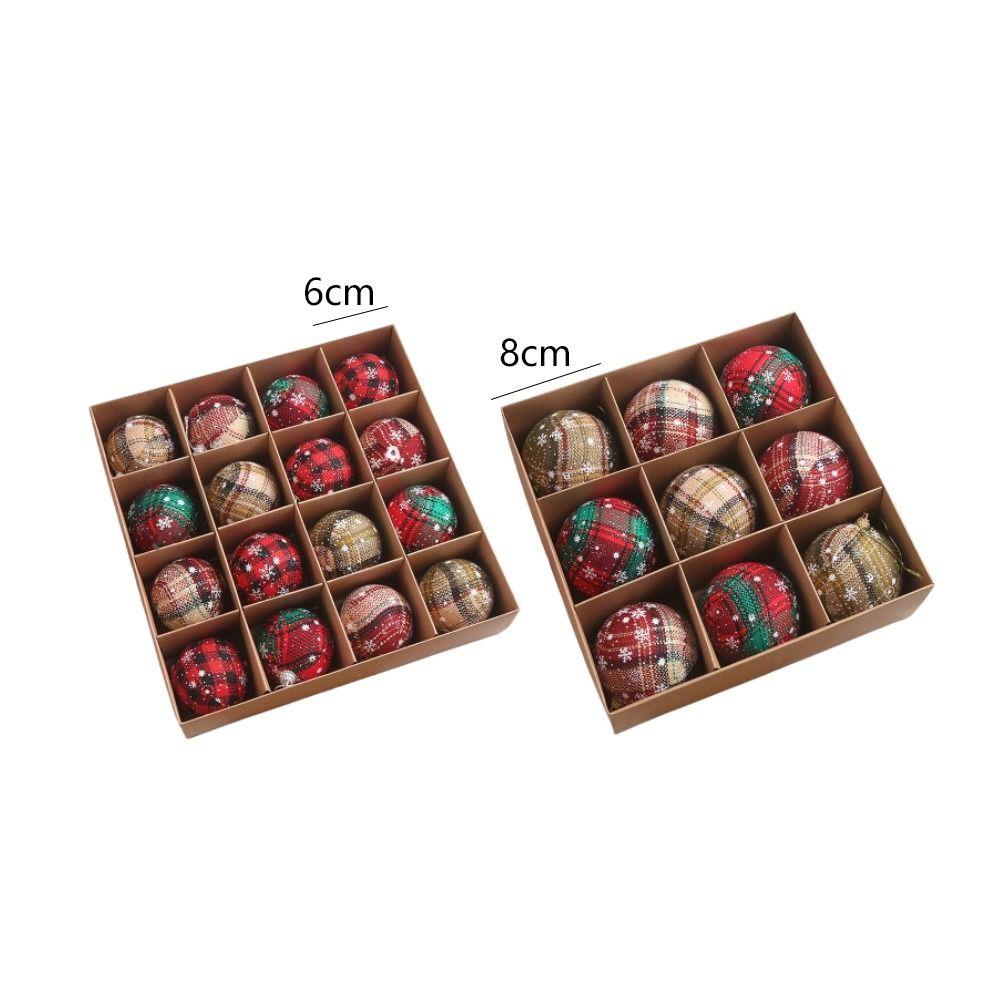 Небьющийся Рождественский Пенопластовый Шар Подвеска 6см/8см Украшения для Рождественской Елки Сувениры для Рождественской Вечеринки
