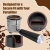 Anti-Slip Coffee Tamper Holder Enhanced Tamping Stability Heat-Resistant Coffee Press Base Silicone Tamper Mat Coffee Brewing