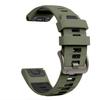 Силиконовый ремешок QuickFit для часов Garmin Fenix с металлической пряжкой - Различные цвета