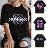 KPop Demon Hunters Unisex T-shirt Summer Anime KPop Demon Hunters Short Sleeve Tops Fashion Casual Women Men T Shirts