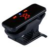 KORG Pitchclip Tuner for Continuous Adjustable Black 2+ Clip-on Guitar/Bass, Lightweight, 18-Hour Operation, Angle, Left-Handed Compatible, (PC-2+)