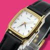 Б/у Хорошее состояние Рабочий предмет Женские часы Seiko Восьмиугольные Римские Водонепроницаемые Кварцевые