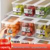 Органайзер для холодильника пищевого класса: Контейнер для хранения свежих продуктов для кухонных овощей, пельменей и яиц