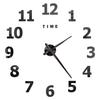 Большие настенные часы Reloj De Pared DIY кварцевые часы акриловые зеркальные наклейки Horloge Murale домашний декор часы современный дизайн
