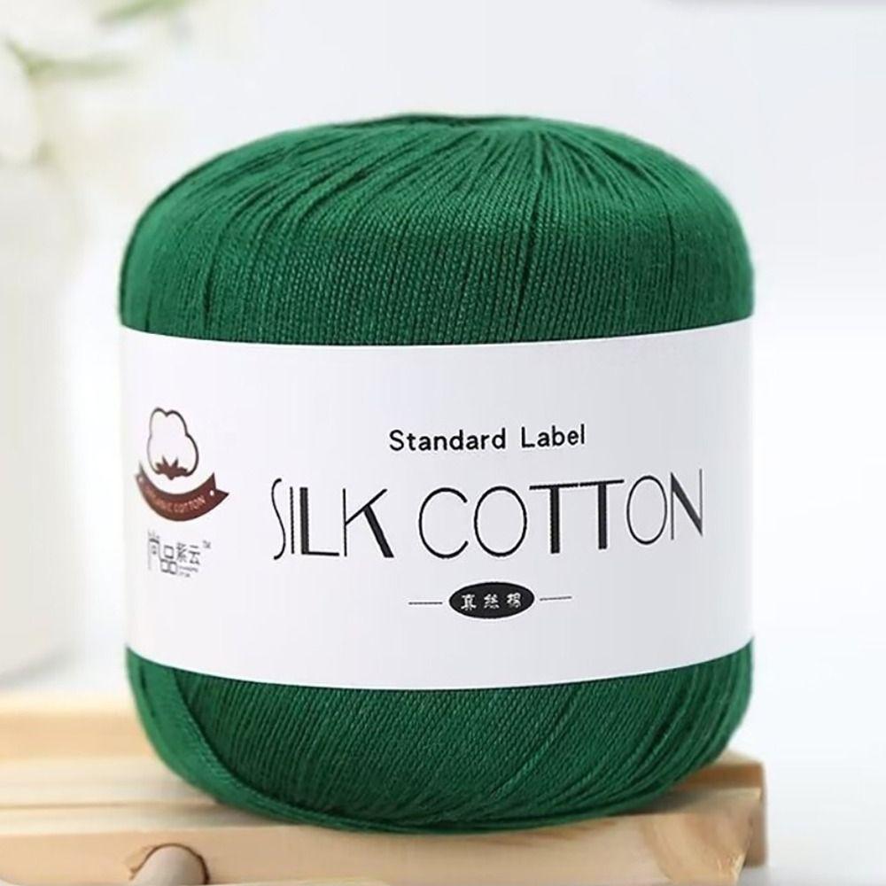 Мягкий Молочный Хлопок DIY Пряжа для Вязания Ручная Вязка Крючком Вязание Рукоделие