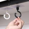 Потолочный поворотный крюк Потолочный обратный крюк Специальный неперфорированный не оставляющий следов прочный подвесной дверной крюк для крыши, стены, потолка