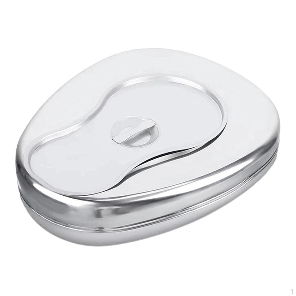 Stainless Steel Bed Pan for Elderly Home Use