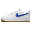 Air Force 1 Low Цвет месяца — белые королевские синие кроссовки унисекс Varsity-Royal Gum-Yellow DJ3911-101