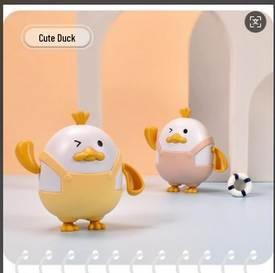 Заводные игрушки для ванной: Желтая утка и черепаха рыба-клоун для детей