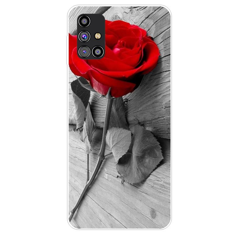 Чехол для телефона Samsung M31s Мягкий силиконовый чехол TPU для Samsung Galaxy M31s Чехол M31 SM 31S GalaxyM31 Бампер Coque