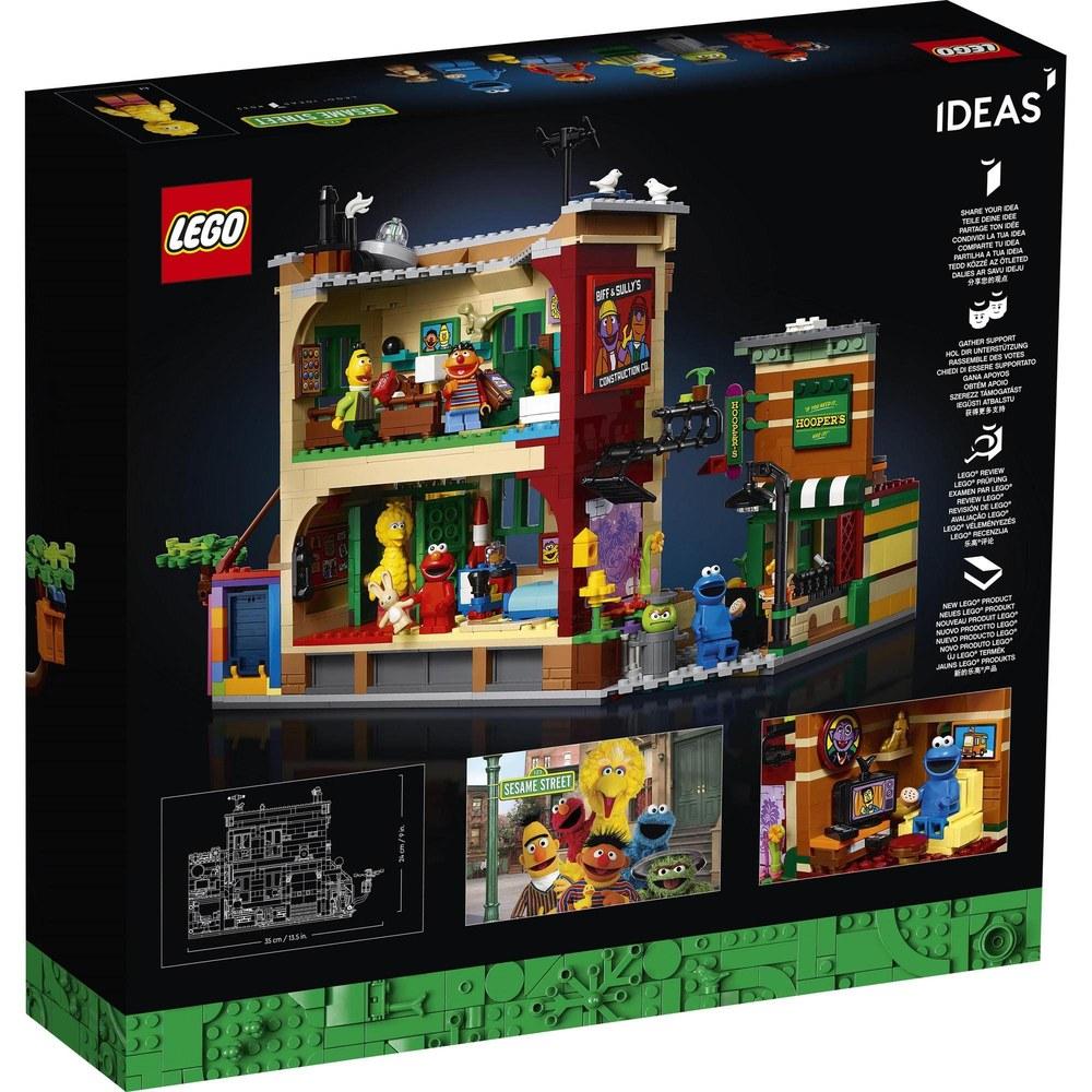 Конструктор LEGO Ideas Улица Сезам, дом 123, набор 21324. Подарок для дома, мальчиков, девочек, взрослых