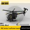 Платиновый Кирпич BOBlocks Маленькая Птичка Вертолет MOC-124161-1MH-6 - 1:Модель в масштабе 35