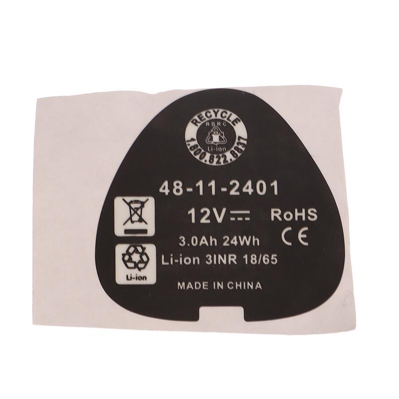 1 комплект для литий-ионного аккумулятора Milwaukee 12 В 1,3 Ач 1,5 Ач для литиевого аккумулятора M12, пластиковый корпус, защитная печатная плата