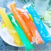 Summer Disposable Ice Popsicle Bags for DIY Ice Cream Pops Fruit Juice Smoothies Yogurt Mold Bag with Zipper Seal Packaging Bags