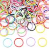 4500Pcs Round Jump Rings Colorful Twisted Open Split Rings Jump Rings Connector For DIY Jewelry Makings Finding Supplies