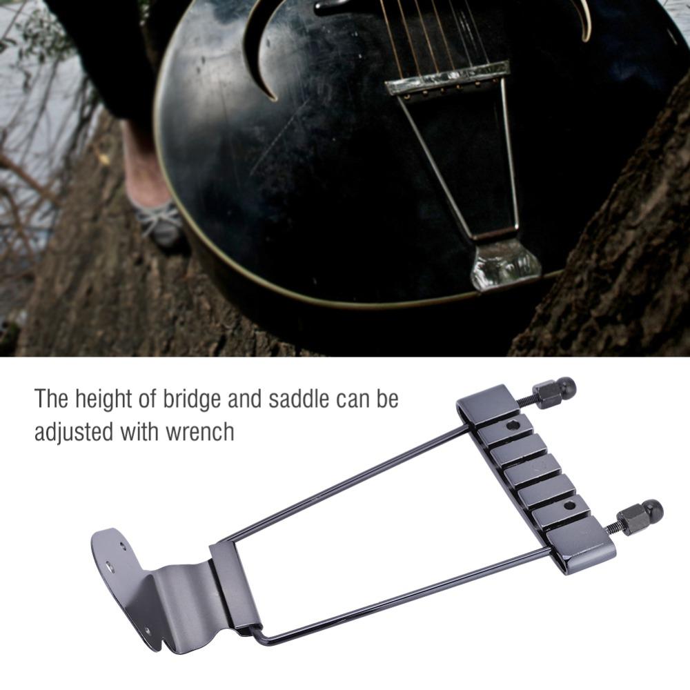 6 String Guitar Bridge Tailpiece Multi-color Guitar Replacement Parts For Guitar