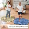 Multifunctional Acupressure Foot Massage Mat: Jogging Sole Soreness Relief, Painful Tendon Therapy, No Assembly Needed