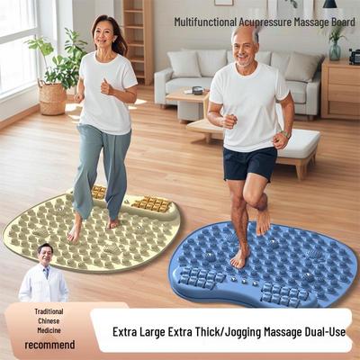 Многофункциональный акупунктурный массажный коврик для ног: Облегчение боли в подошве при беге трусцой, Терапия болезненных сухожилий, Не требует сборки