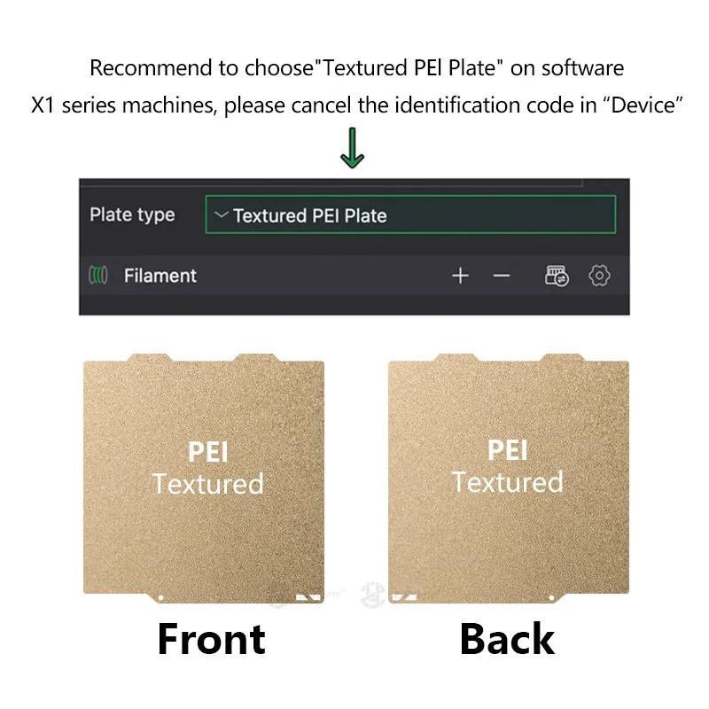 A1mini automatic replacement plate with precise holes double-sided PEI For bambu lab A1 mini