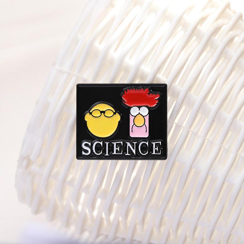 Alloy Cartoon Eyecatching Character Brooch Pin For Fashionable Clothing Bags And