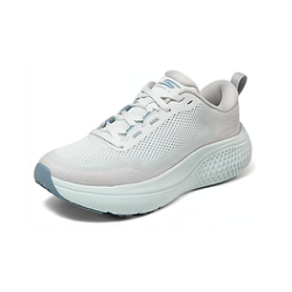 Skechers Легкий амортизирующий наколенник Кроссовки для бега Женская кроссовка Серо-синий 172086-LGBL