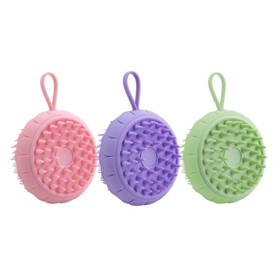 Силиконовая щетка для ванны, двусторонняя, с мягкой щетиной, для глубокого очищения, многофункциональная душевая щетка