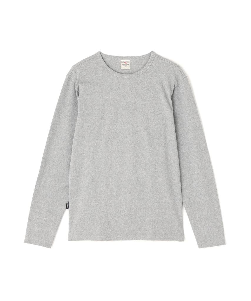 AVIREX DAILY RIB CREWNECK TEE 6153481 men's M grey