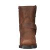 Men Mid Calf Western Boots Mixed Gender Leather Boots Man Slip On Shoes Winter Knight Boots Booties Size 48