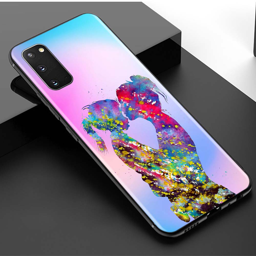 Чехол Super Mom для маленьких девочек и мальчиков для Samsung Galaxy S22 S21 S20 Ultra FE S22 S21 S20 S10 S9 S8 Plus 4G 5G S10e S7 Edge TPU Coque