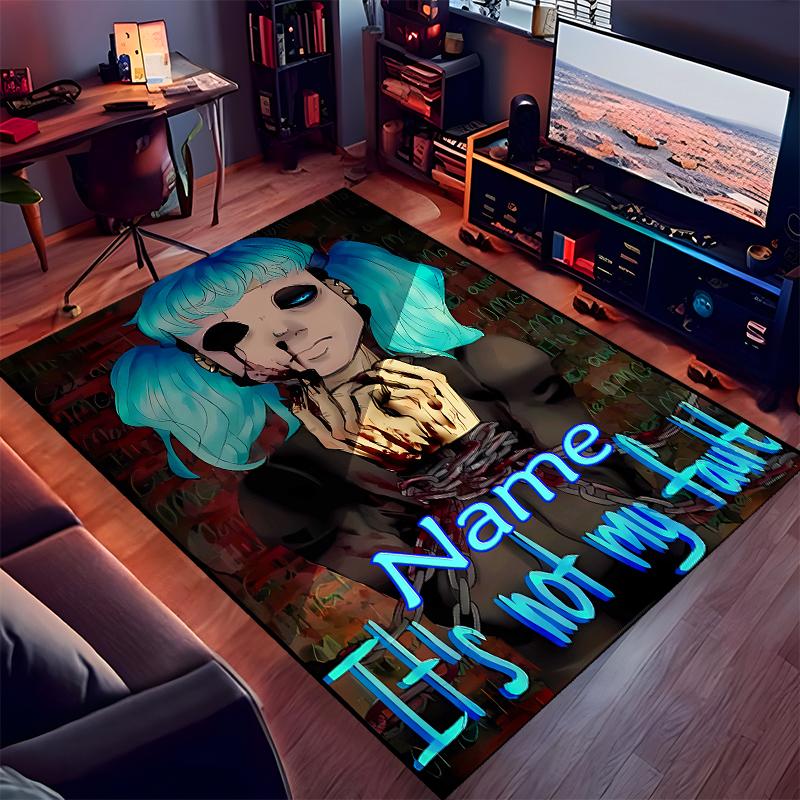 Custom personalization Sally Face Print Area Rug - Soft, Washable Non-Slip Indoor Mat,Living Room,Home&Office Decorative Rug