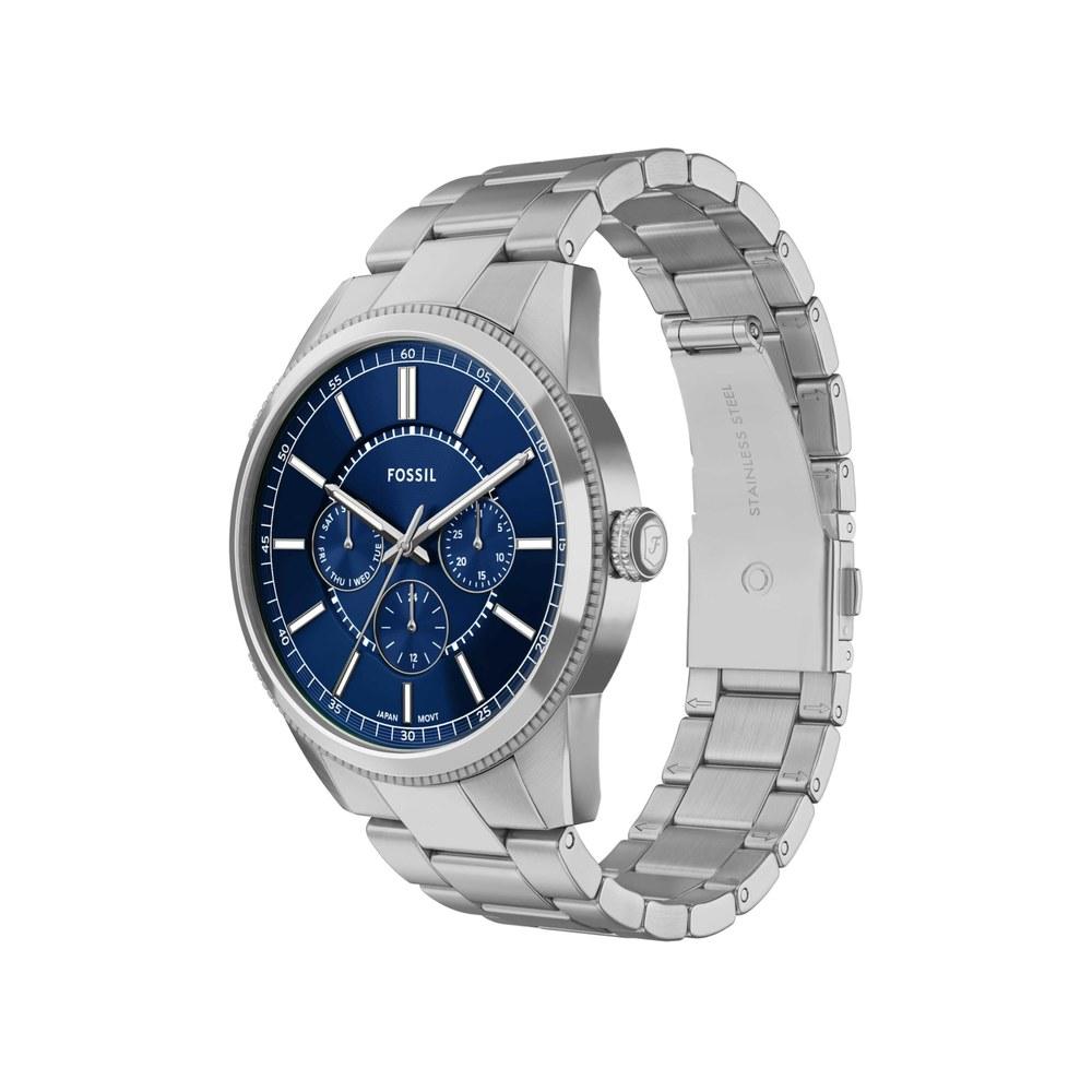 Мужские серебряные наручные часы Fossil Pearson FS6134