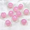 Slant Hole Beads 10pcs Necklaces Jewelry Marking Round Bbeads Loose Beads DIY Handmade Materials Lustrous for Earrings