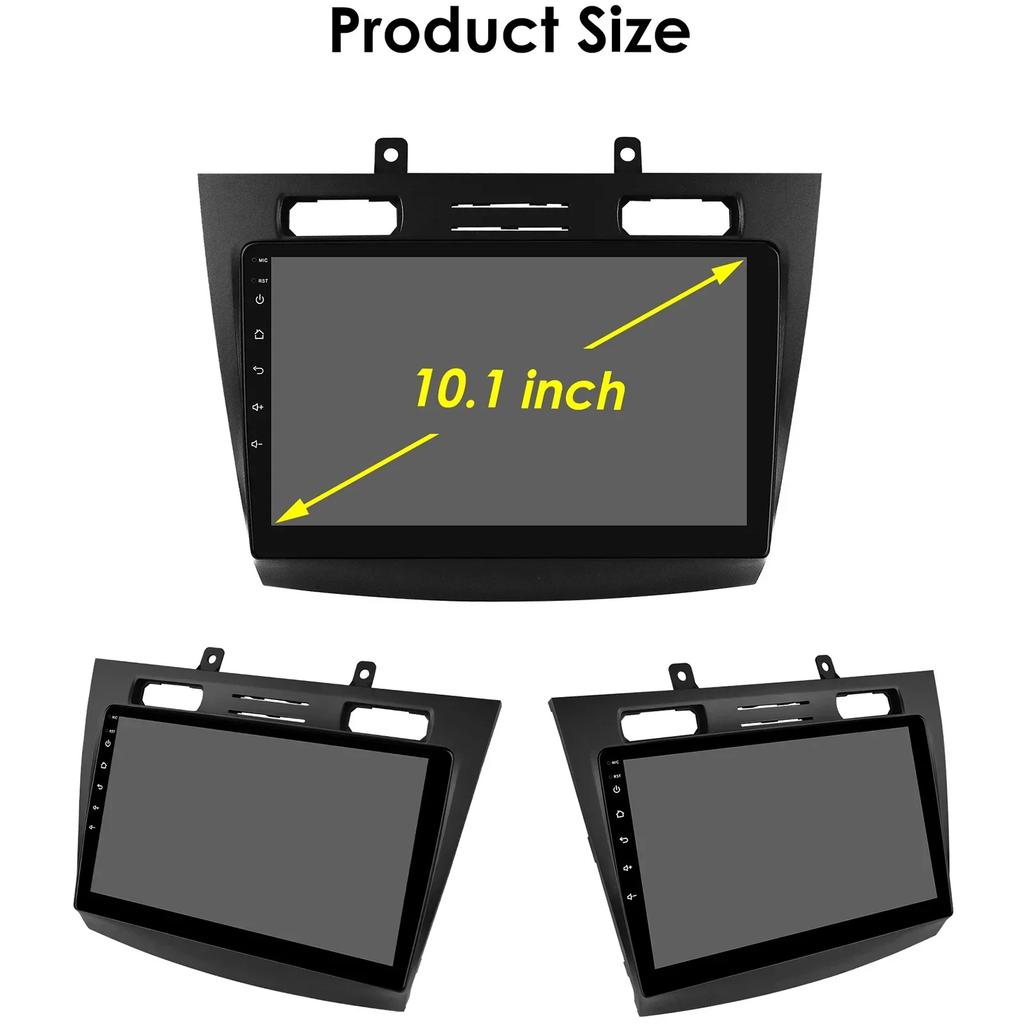 Hizpo 8-ядерный Carplay 4G 10,1-дюймовый автомобильный интеллектуальный Android-радиоприемник для Ford Transit Connect 2005-2014 Tourneo Connect интеллектуальный экран DSP