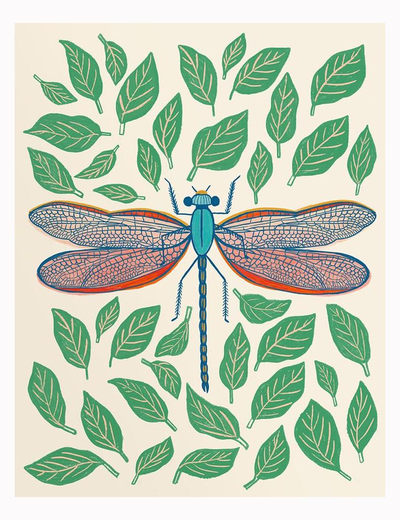 Интересный Ретро Натуральный Мультяшный Насекомое Арт Постер Печать на Холсте Гостиная Спальня Детская Комната Домашнее Украшение Подарок