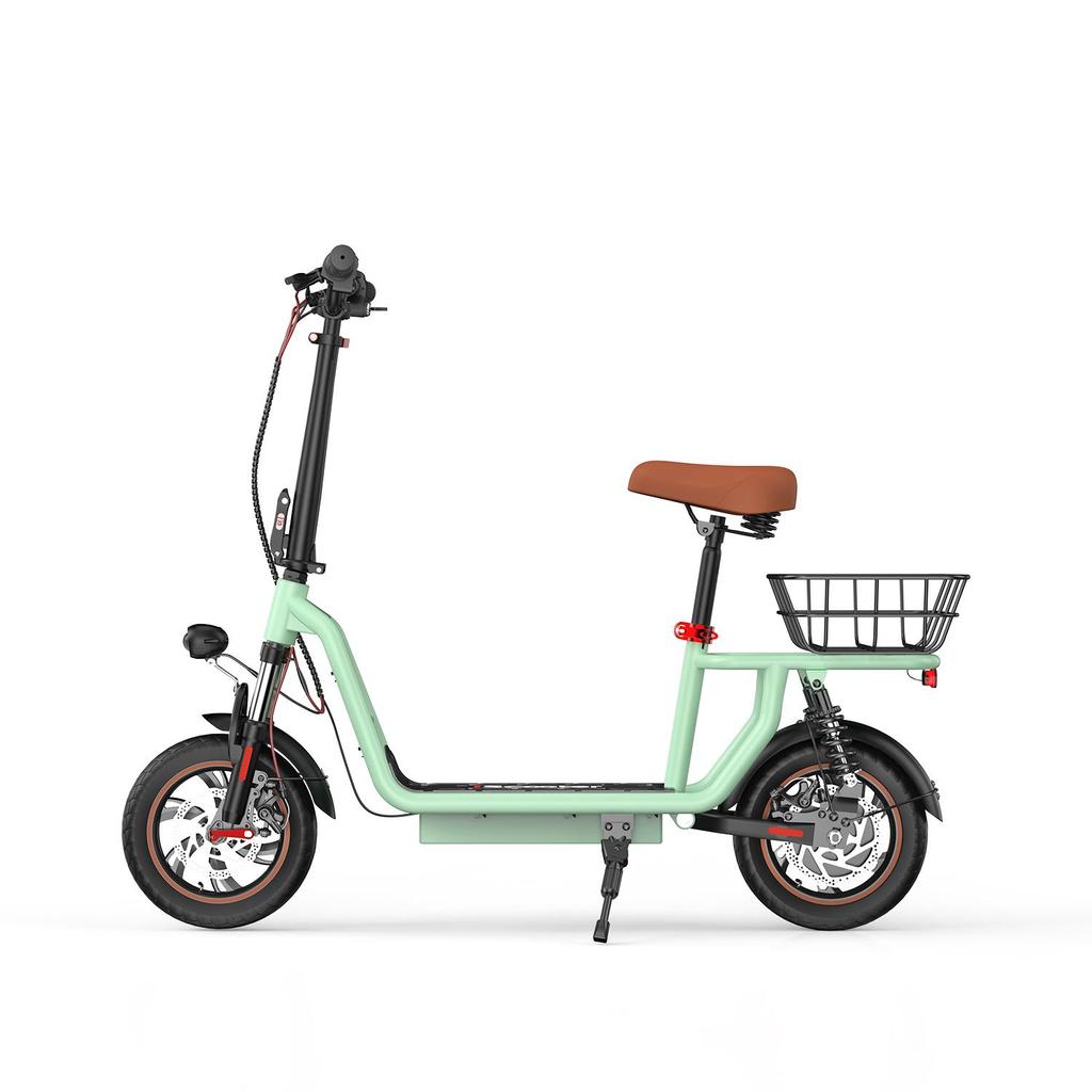 iScooter I12 Adult Daily Commuting E-Scooter 500W Motor 36V7.5Ah Battery 12 Inch Tires City Outdoor E-Scooter Foldable Electric Scooter
