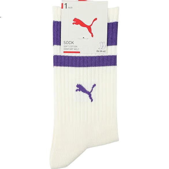 PUMA Socks, Fashionable Classic Versatile Men's Stylish Sports High Tube Socks, 1 Pair