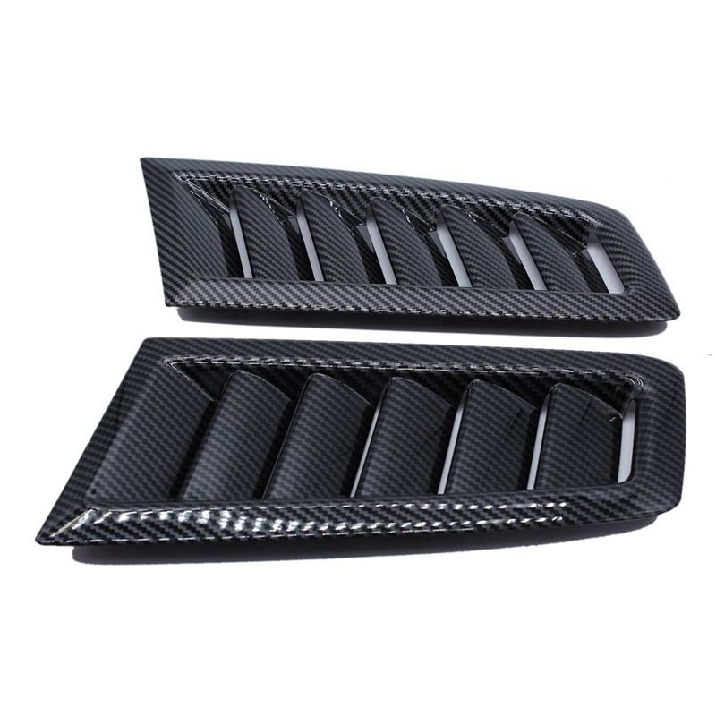 Hood Vents Style Hood Hood Vents Carbon Pattern Hood Vents Car For Ford Focus Rs St Mk2 Abs Fr