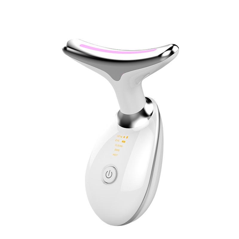 Инструмент для массажа шеи Beauty Massage Neck Mode Instrument 7 оттенков Введение Вибрирующий инструмент Инструмент для красоты шеи